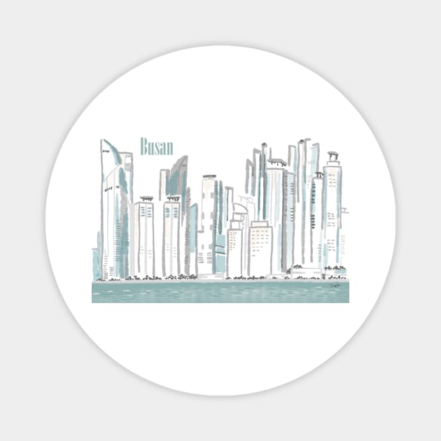 Busan Magnet by Tegunn